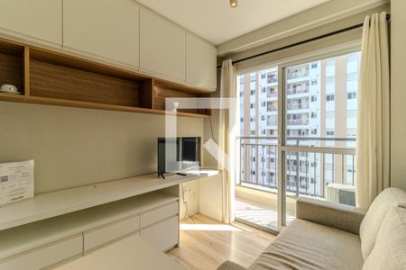 Sala de apartamento à venda com 1 quarto, 28m² em República, São Paulo