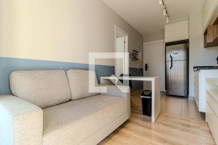 Sala de apartamento à venda com 1 quarto, 28m² em República, São Paulo