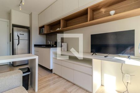 Sala de apartamento à venda com 1 quarto, 28m² em República, São Paulo