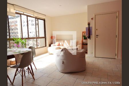 Detalhe Sala de apartamento para alugar com 2 quartos, 100m² em Jardim Europa, São Paulo
