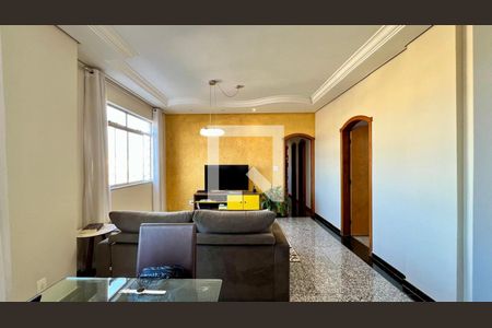 Sala de apartamento para alugar com 4 quartos, 120m² em Sagrada Família, Belo Horizonte