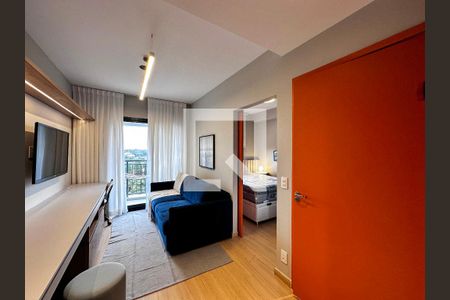 Sala de apartamento para alugar com 1 quarto, 30m² em Santo Amaro, São Paulo