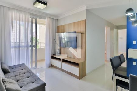 Sala de apartamento para alugar com 2 quartos, 64m² em Jardim Ester Yolanda, São Paulo