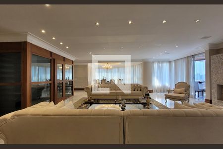 Sala de apartamento à venda com 4 quartos, 385m² em Jardim, Santo André