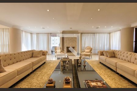 Sala de apartamento à venda com 4 quartos, 385m² em Jardim, Santo André