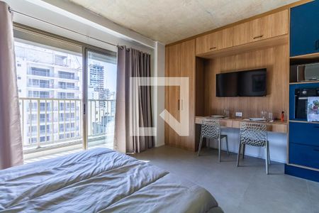 Studio de kitnet/studio à venda com 1 quarto, 34m² em Cerqueira César, São Paulo