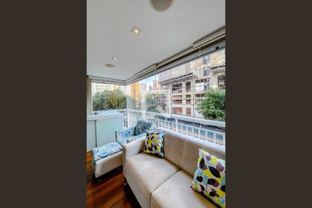 Varanda da Sala de apartamento à venda com 2 quartos, 65m² em Vila Mariana, São Paulo