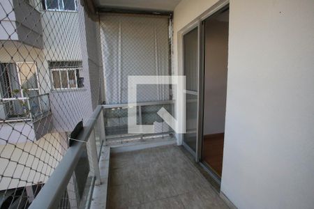 Varanda da Sala de apartamento à venda com 2 quartos, 64m² em Taquara, Rio de Janeiro