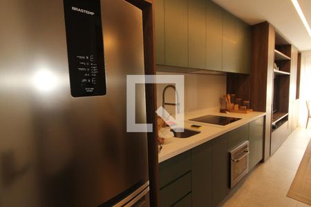 Cozinha de kitnet/studio à venda com 1 quarto, 28m² em Paraíso, São Paulo
