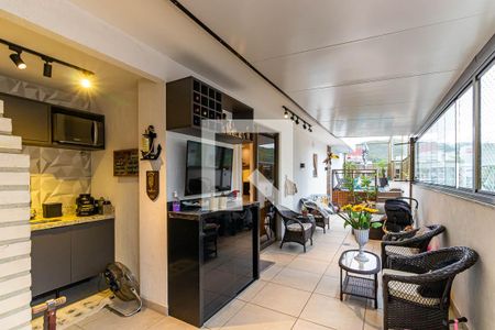 Varanda de apartamento à venda com 2 quartos, 131m² em Santa Rosa, Niterói