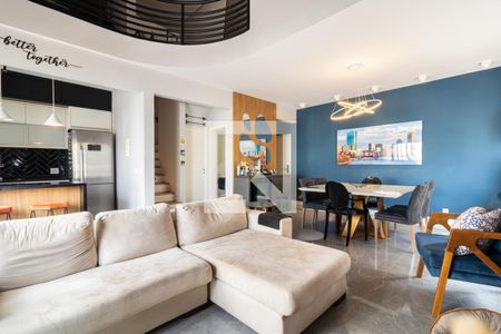 Sala de apartamento à venda com 1 quarto, 126m² em Vila Nova Conceição, São Paulo