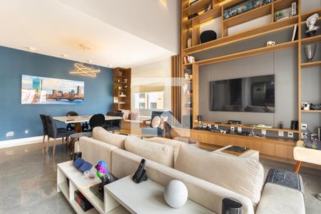 Sala de apartamento à venda com 1 quarto, 126m² em Vila Nova Conceição, São Paulo