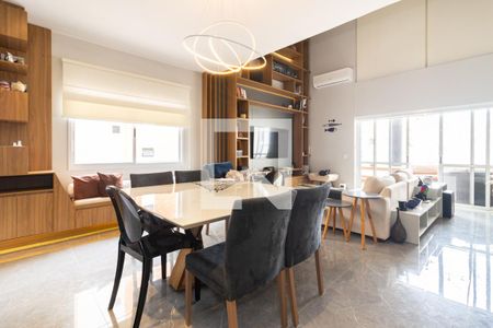 Sala de apartamento à venda com 1 quarto, 126m² em Vila Nova Conceição, São Paulo
