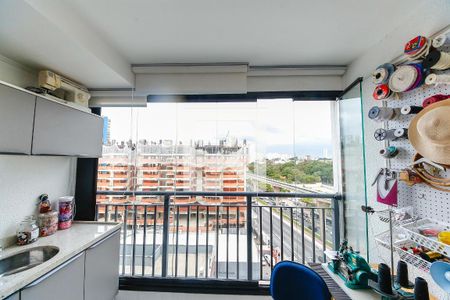 Varanda da Sala de apartamento à venda com 2 quartos, 59m² em Vila Prudente, São Paulo