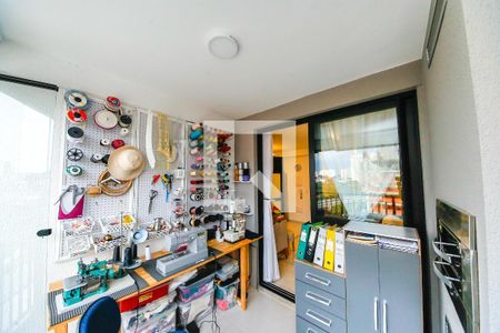 Varanda da Sala de apartamento à venda com 2 quartos, 59m² em Vila Prudente, São Paulo