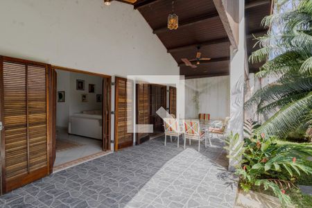 Varanda da Sala de casa para alugar com 3 quartos, 230m² em Jardim Virginia, Guarujá