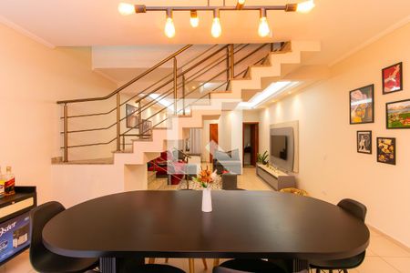 Sala de Jantar de casa à venda com 3 quartos, 240m² em Vila Santa Clara, São Paulo