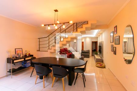 Sala de Jantar de casa à venda com 3 quartos, 240m² em Vila Santa Clara, São Paulo