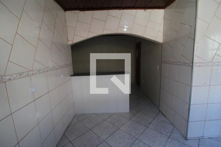 Sala / Cozinha de casa para alugar com 1 quarto, 40m² em Vila Fidalgo, São Paulo