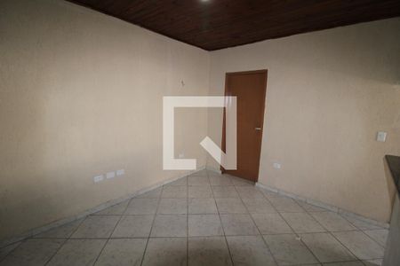 Sala / Cozinha de casa para alugar com 1 quarto, 40m² em Vila Fidalgo, São Paulo