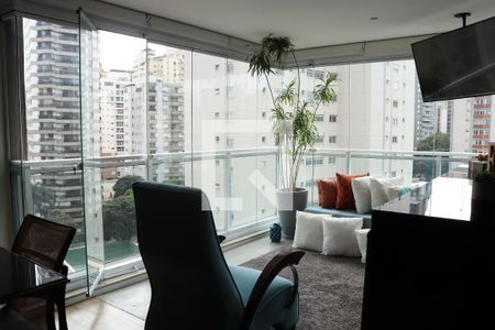 Sala de apartamento à venda com 2 quartos, 88m² em Paraíso, São Paulo