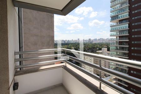 Varanda de apartamento à venda com 1 quarto, 49m² em Vila Nova Conceição, São Paulo