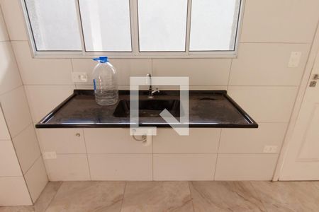 Casa para alugar com 40m², 1 quarto e sem vagaDetalhe da cozinha