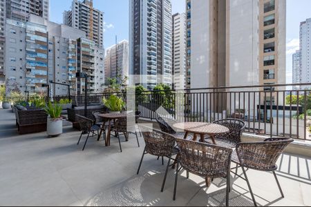 Studio para alugar com 29m², 1 quarto e 1 vaga Studio para alugar com 29m², 1 quarto e 1 vagaÁrea comum - Lounge externo