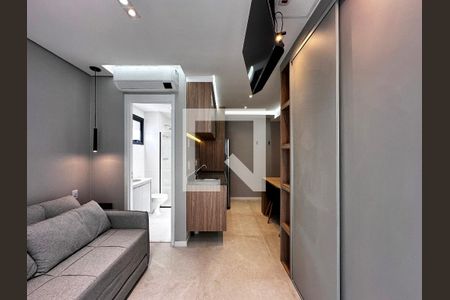 Sala/Quarto de apartamento para alugar com 0 quarto, 25m² em Brooklin Paulista, São Paulo