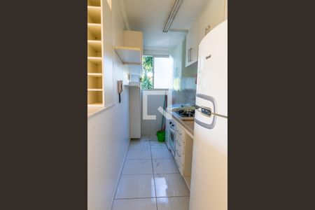 Cozinha e Área de Serviço de apartamento para alugar com 2 quartos, 50m² em Vila Carminha, Campinas
