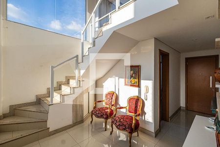 Sala de apartamento à venda com 4 quartos, 255m² em Liberdade, Belo Horizonte