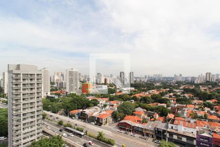 Varanda de apartamento à venda com 2 quartos, 36m² em Moema, São Paulo