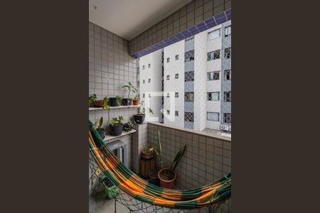 Varanda de apartamento à venda com 3 quartos, 84m² em União, Belo Horizonte