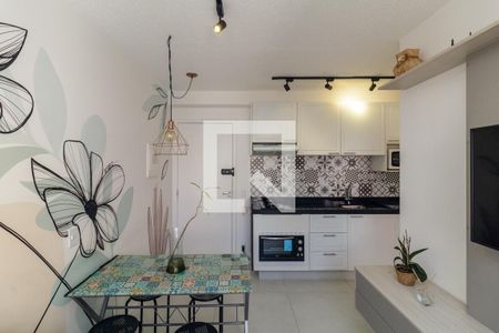 Sala de apartamento para alugar com 1 quarto, 25m² em Vila Buarque, São Paulo