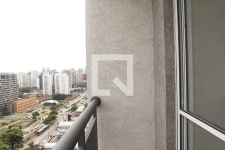 Varanda da Sala de apartamento à venda com 2 quartos, 35m² em Moema, São Paulo