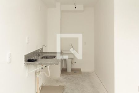 Sala/Cozinha de apartamento à venda com 2 quartos, 37m² em Moema, São Paulo