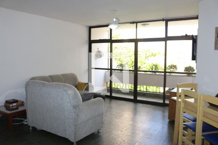 Sala de apartamento para alugar com 4 quartos, 92m² em Loteamento João Batista Julião, Guarujá