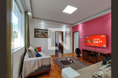 Sala de apartamento à venda com 3 quartos, 74m² em Rio Comprido, Rio de Janeiro