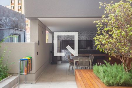 Studio à venda com 37m², 1 quarto e 1 vagaChurrasqueira