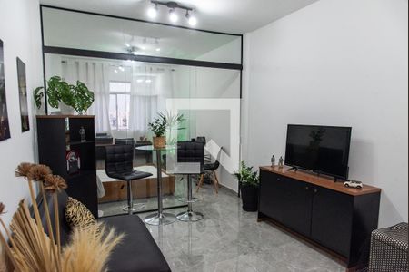 Sala/quarto de apartamento para alugar com 1 quarto, 35m² em Liberdade, São Paulo