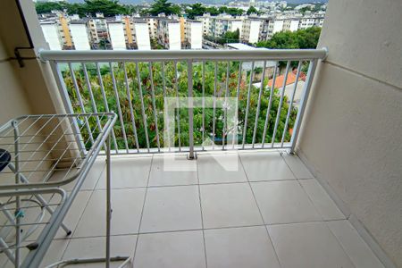 sala - varanda de apartamento à venda com 2 quartos, 59m² em Taquara, Rio de Janeiro