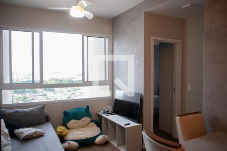 Sala de apartamento para alugar com 2 quartos, 52m² em Loteamento Adventista Campineiro, Hortolândia