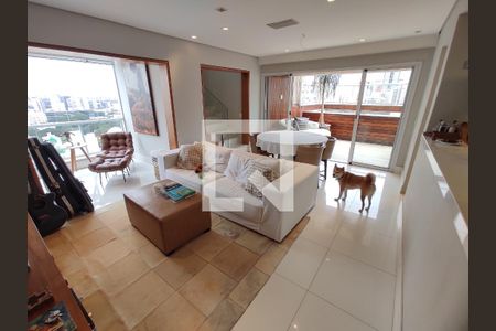 Sala de apartamento à venda com 3 quartos, 140m² em Perdizes, São Paulo