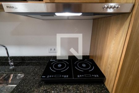 Cozinha Detalhe de kitnet/studio para alugar com 1 quarto, 27m² em Mirandópolis, São Paulo