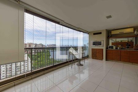 Varanda de apartamento para alugar com 4 quartos, 360m² em Barra da Tijuca, Rio de Janeiro