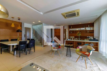 Sala de apartamento para alugar com 4 quartos, 360m² em Barra da Tijuca, Rio de Janeiro