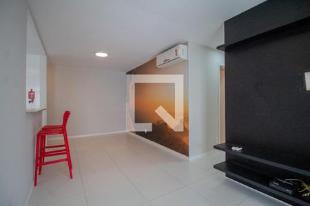 sala  de apartamento à venda com 3 quartos, 92m² em Recreio dos Bandeirantes, Rio de Janeiro