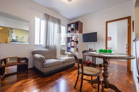 Sala/Cozinha de apartamento para alugar com 1 quarto, 43m² em Pinheiros, São Paulo