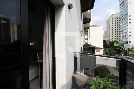 Varanda de apartamento para alugar com 1 quarto, 55m² em Moema, São Paulo