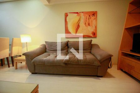 Sala de apartamento para alugar com 1 quarto, 58m² em Moema, São Paulo